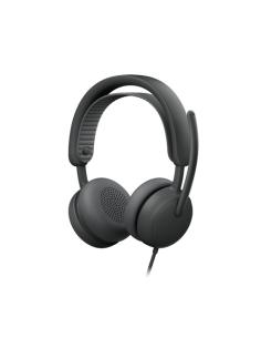 Logitech Zone Wired 2 Auriculares Alámbrico Diadema Llamadas/Música USB Type-C / USB Type-A Grafito