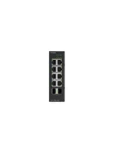 D-Link DIS-100G-10P switch No administrado L2 Gigabit Ethernet (10/100/1000) Energía sobre Ethernet (PoE) Carril DIN Negro