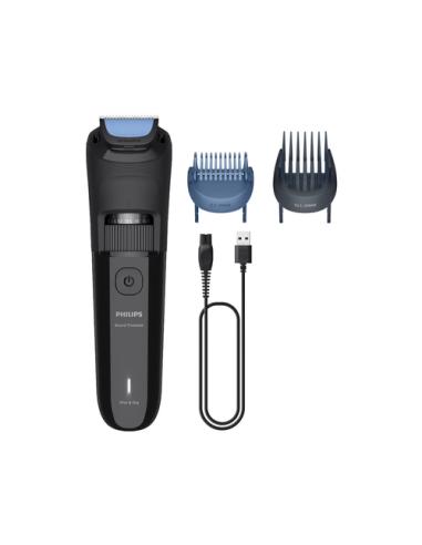 Philips Beard Trimmer 3000 Series BT3620/15 Arreglo de barba con cuchillas de punta redondeada
