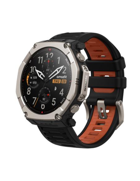 Amazfit T-Rex Ultra 2 129,5 cm (51") AMOLED 51 mm Digital 480 x 480 Pixeles Pantalla táctil Titanio Wifi GPS (satélite)