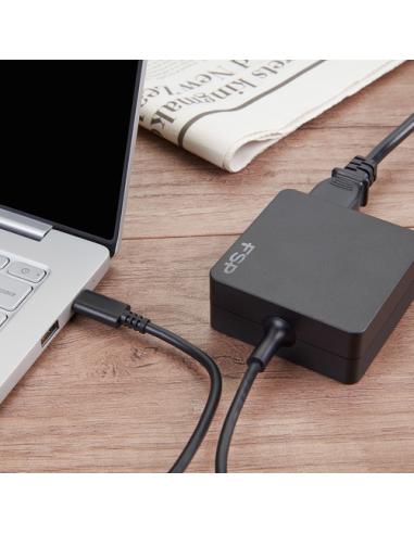 FSP NB C 65 Adaptador PD, Salida: 5V, 9V, 12V, 15V, 20V