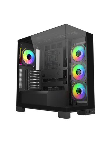 FSP M540-BA Carcasa Midi Tower mITX, mATX, ATX (BTF) Negro