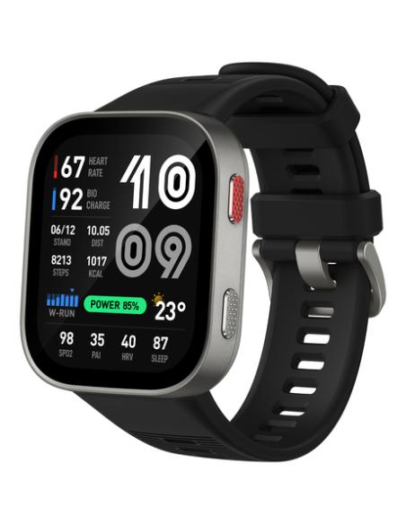 Amazfit Bip Max 5,26 cm (2.07") AMOLED Digital 432 x 514 Pixeles Pantalla táctil Plata Wifi GPS (satélite)