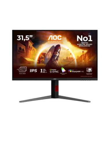 AOC G4 U32G4U pantalla para PC 80 cm (31.5") 3840 x 2160 Pixeles 4K Ultra HD Negro, Rojo