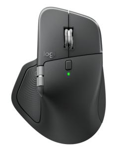 Logitech MX Master 4 for Business ratón Oficina mano derecha RF Wireless + Bluetooth Laser 8000 DPI