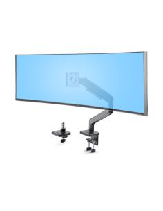 StarTech.com Soporte VESA de Sobremesa para Monitor Curvo de 49" Ultraancho 32:9 - Brazo VESA para Monitor con Grommet/Mordaza -