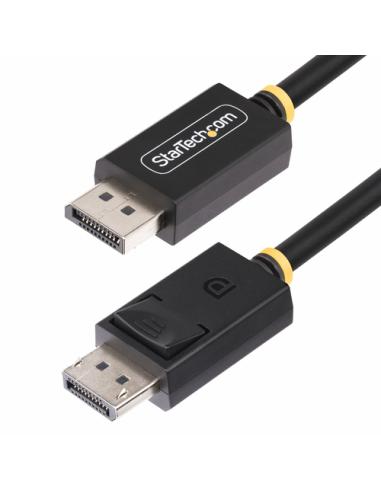 StarTech.com Cable DisplayPort 2.1 de 2m - Certificación VESA - Cable DisplayPort DP40 - UHBR10/HDR/DSC 1.2a/HDCP 2.2 - 8K 60Hz 