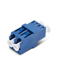 StarTech.com Acoplador de Fibra Óptica LC a LC Monomodo Dúplex - Acoplador de Fibra LC/UPC Monomodo para Panel de Parcheo - Acop
