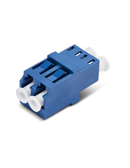 StarTech.com Acoplador de Fibra Óptica LC a LC Monomodo Dúplex - Acoplador de Fibra LC/UPC Monomodo para Panel de Parcheo - Acop
