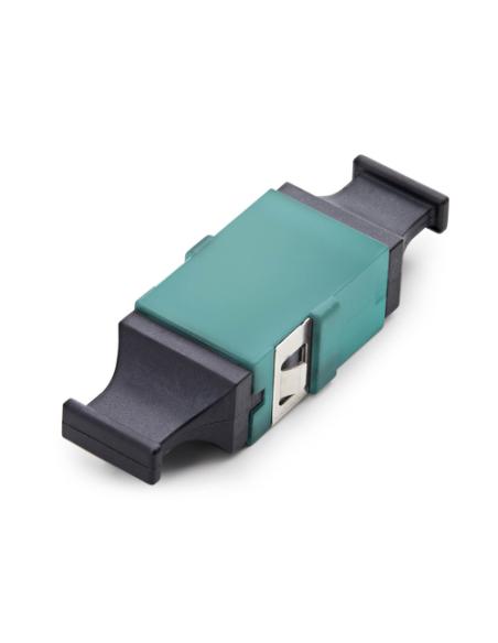 StarTech.com Acoplador de Fibra Óptica MPO/MTP OM3/OM4 Multimodo - para Cableado Recto - Key Up Key Down - Acoplador de Fibra MP