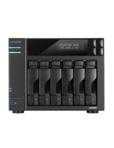 Asustor LOCKERSTOR 6 Gen2 NAS Escritorio Intel® Celeron® N5105 8 GB DDR4 Unidad de disco duro ADM Negro