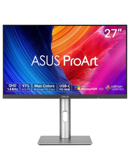 ASUS ProArt PA278CGRV pantalla para PC 68,6 cm (27") 2560 x 1440 Pixeles Wide Quad HD LCD Plata