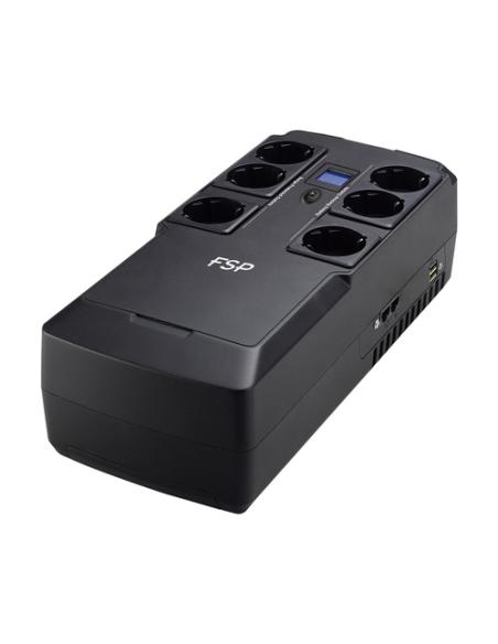 FSP NanoFit 800 sistema de alimentación ininterrumpida (UPS) En espera (Fuera de línea) o Standby (Offline) 0,8 kVA 480 W 6 sali