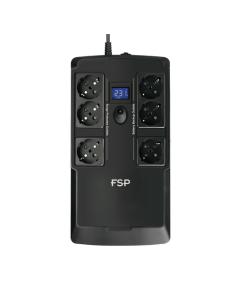FSP NanoFit 800 sistema de alimentación ininterrumpida (UPS) En espera (Fuera de línea) o Standby (Offline) 0,8 kVA 480 W 6 sali 2