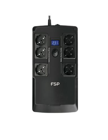 FSP NanoFit 800 sistema de alimentación ininterrumpida (UPS) En espera (Fuera de línea) o Standby (Offline) 0,8 kVA 480 W 6 sali