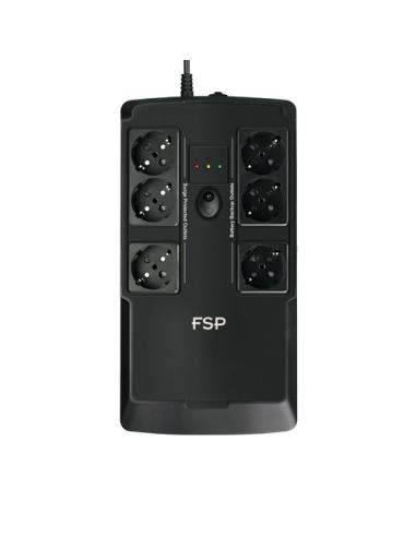 FSP NanoFit 800 sistema de alimentación ininterrumpida (UPS) En espera (Fuera de línea) o Standby (Offline) 0,8 kVA 480 W 6 sali