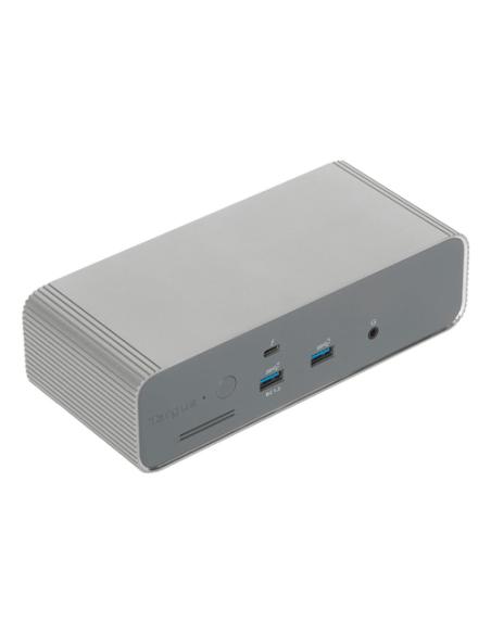 Targus DOCK230EUZ base para portátil y replicador de puertos Alámbrico Thunderbolt 5 Plata