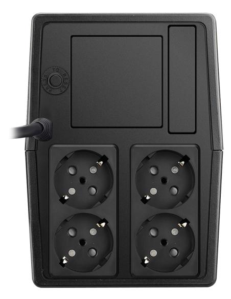 FSP FP 1000 sistema de alimentación ininterrumpida (UPS) Línea interactiva 1 kVA 600 W 4 salidas AC