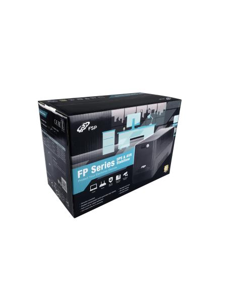 FSP FP 1000 sistema de alimentación ininterrumpida (UPS) Línea interactiva 1 kVA 600 W 4 salidas AC