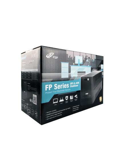 FSP FP 1000 sistema de alimentación ininterrumpida (UPS) Línea interactiva 1 kVA 600 W 4 salidas AC