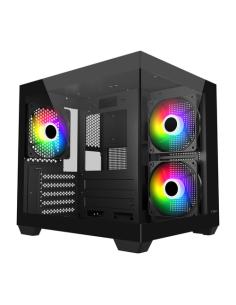 FSP S140-BA Carcasa Mini Tower mITX, mATX Negro ARGB