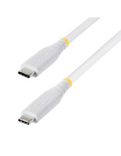 StarTech.com Cable USB4 de 1m USB-C - Cable USB Tipo C - Cable DP 2.1 - DP40 - Certificado USB-IF - Compatible con Thunderbolt 4