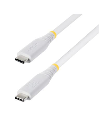 StarTech.com Cable USB4 de 1m USB-C - Cable USB Tipo C - Cable DP 2.1 - DP40 - Certificado USB-IF - Compatible con Thunderbolt 4