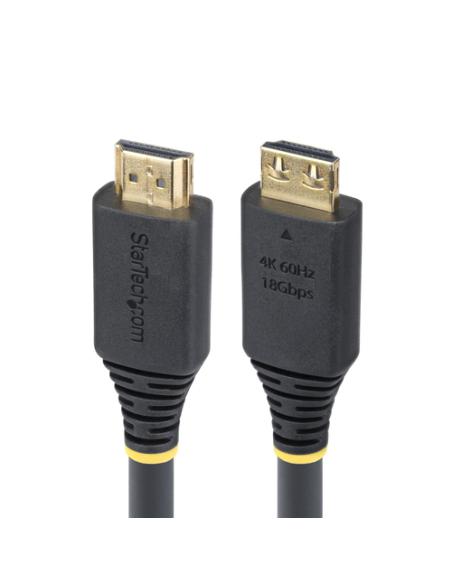 StarTech.com Cable HDMI de Alta Velocidad de 7m - Conectores de Agarre - 4K60Hz/1440p 144Hz - HDR10/HDCP 2.2/ARC - UHD - 18Gbps 