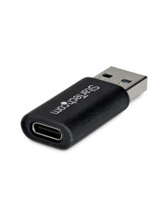 StarTech.com Adaptador USB-A Macho a USB-C Hembra - Conversor a USB a Tipo C - USB a USB Tipo C - 10Gbps - 5V 900mA - Adaptador 