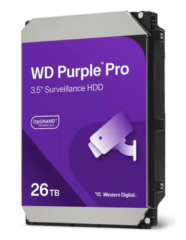 Western Digital Purple Pro WD240PURP disco duro interno 26 TB 7200 RPM 3.5" Serial ATA III