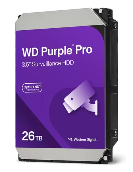 Western Digital Purple Pro WD240PURP disco duro interno 26 TB 7200 RPM 3.5" Serial ATA III