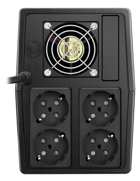 FSP FP 1500 sistema de alimentación ininterrumpida (UPS) Línea interactiva 1,5 kVA 900 W 4 salidas AC