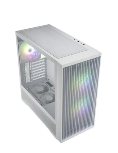 FSP M330-WA Carcasa Midi Tower mITX, mATX, ATX Blanco ARGB
