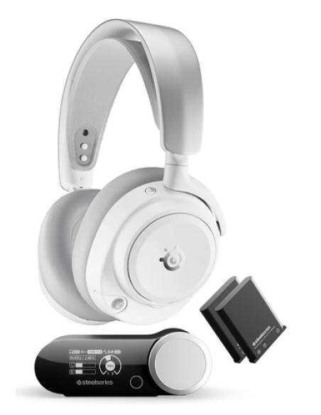 Steelseries Arctis Nova Pro Omni Auriculares Inalámbrico y alámbrico Diadema Juego USB Tipo C Bluetooth Blanco