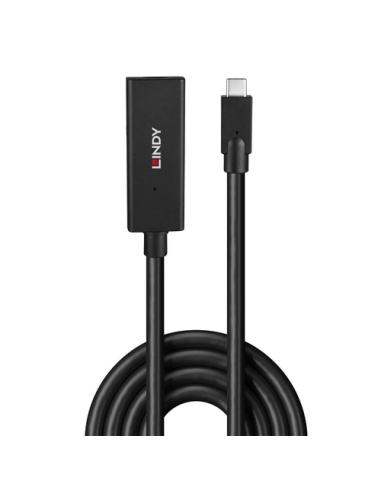 Lindy 43364 cable USB USB 3.2 Gen 2 (3.1 Gen 2) 5 m USB C 10 Gbit/s Negro