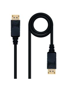 Nanocable Cable DisplayPort 1.2, DP/M-DP/M, Negro, 10 m