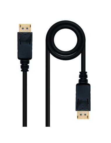 Nanocable Cable DisplayPort 1.2, DP/M-DP/M, Negro, 10 m