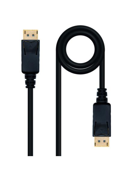 Nanocable Cable DisplayPort 1.2, DP/M-DP/M, Negro, 10 m