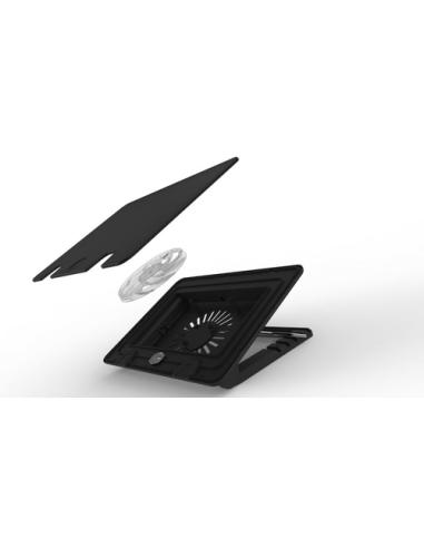 Cooler Master Ergostand IV Soporte para ordenador portátil Negro 43,2 cm (17")