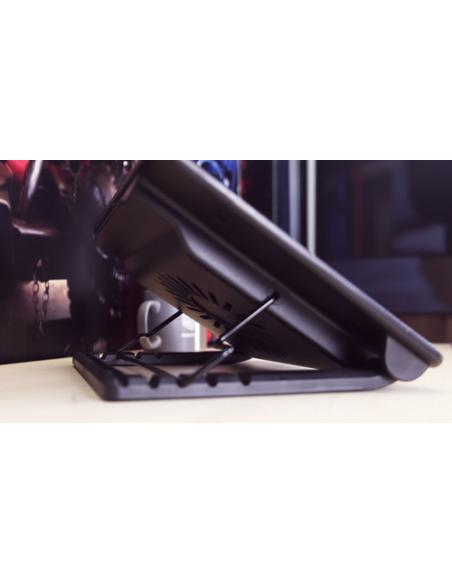 Cooler Master Ergostand IV Soporte para ordenador portátil Negro 43,2 cm (17")