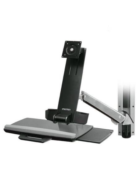 Ergotron Styleview Sit-Stand Combo Arm 61 cm (24") Pared Aluminio