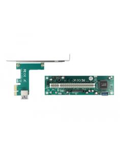 DeLOCK Tarjeta Riser PCI Express x1 a 1 x PCI 32 Bit ranura con cable de 60 cm 2