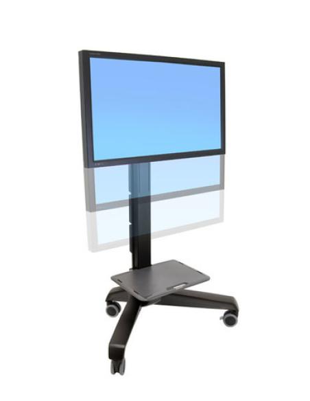 Ergotron Neo-Flex Mobile MediaCenter UHD Negro Panel plano Carro multimedia