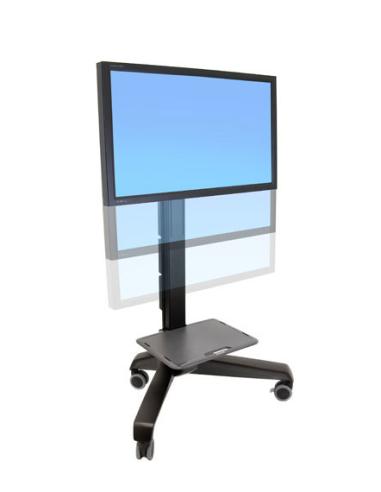 Ergotron Neo-Flex Mobile MediaCenter UHD Negro Panel plano Carro multimedia