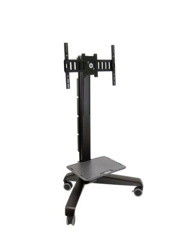 Ergotron Neo-Flex Mobile MediaCenter UHD Negro Panel plano Carro multimedia