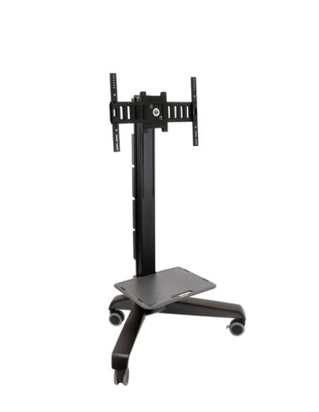 Ergotron Neo-Flex Mobile MediaCenter UHD Negro Panel plano Carro multimedia
