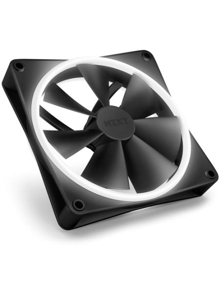 NZXT F140 RGB DUO Ventilador 14 cm Negro 1 pieza(s)