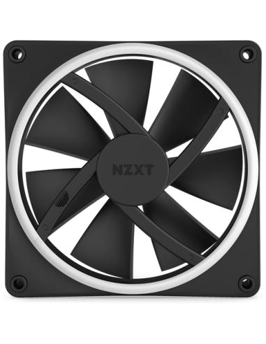 NZXT F140 RGB DUO Ventilador 14 cm Negro 1 pieza(s)