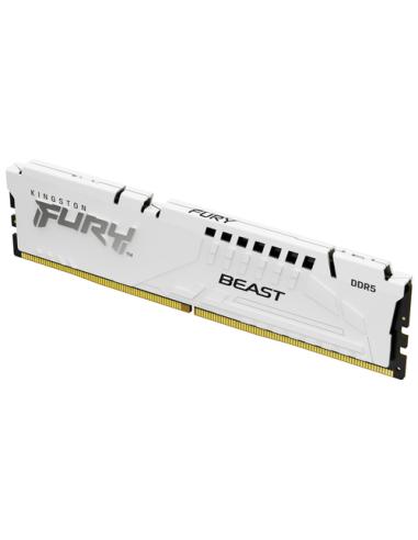 Kingston Technology FURY Beast 64GB 6000MT/s DDR5 CL30 DIMM (Kit of 2) White EXPO