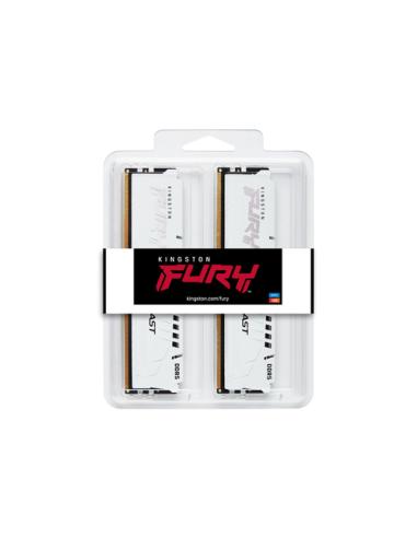 Kingston Technology FURY Beast 64GB 6000MT/s DDR5 CL30 DIMM (Kit of 2) White EXPO
